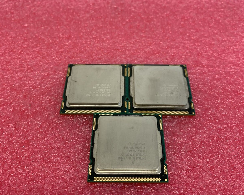 Intel Core i5 750 2.66GHz Quad-Core BX80605I5750 Processor (Lot of 3)