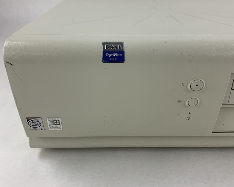 Dell OptiPlex GXA DCM Desktop Computer PC Pentium II 300 MHz 128 MB No OS No HDD