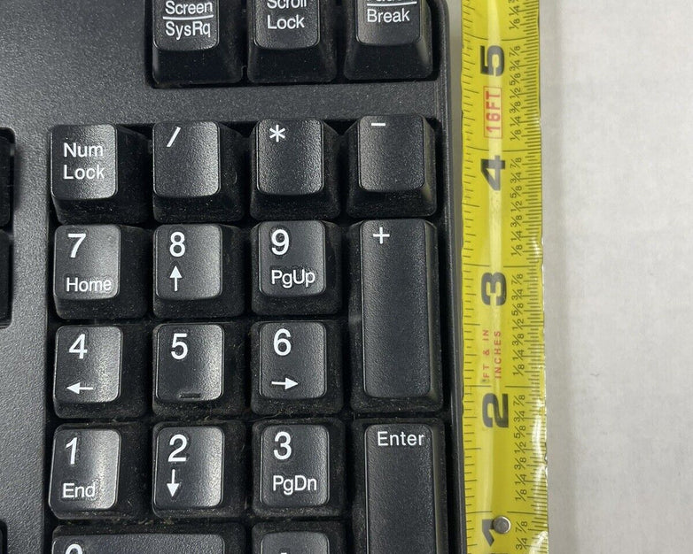 Dell L100 Keyboard U011 with USB Cable Lot of 4