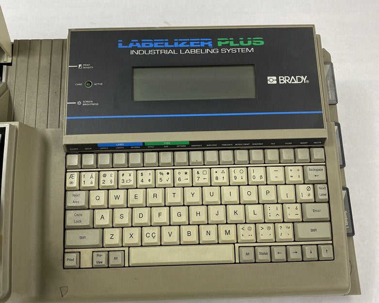 Brady Labelizer Plus Label and Sign Maker M No Power Cord For Parts or Repair
