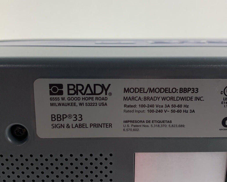 Brady BBP33 Label Printer Missing Ribbon Connection Pieces Parts and Repair