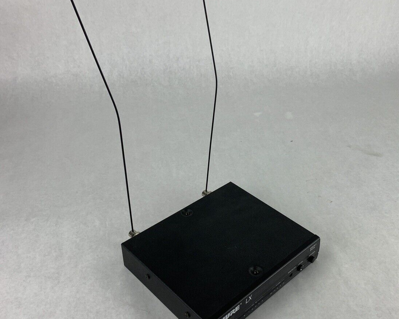 Vintage Shure LX4 Wireless Receiver Only Power Tested 2x Antenna