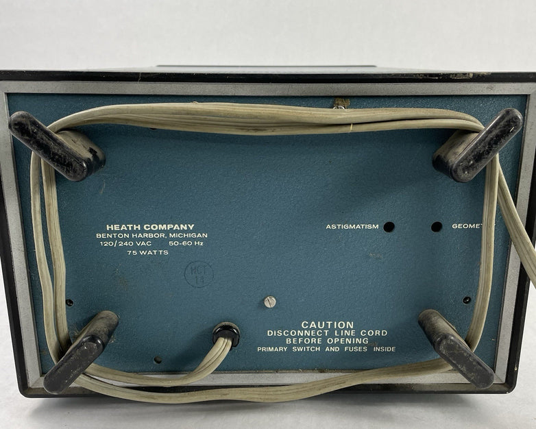 Heathkit Dual Trac Oscilloscope Model IO-4510 Untested