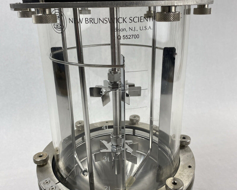 New Brunswick Scientific Q552700 5L Liter Glass Vessel Fermentor Bioreactor