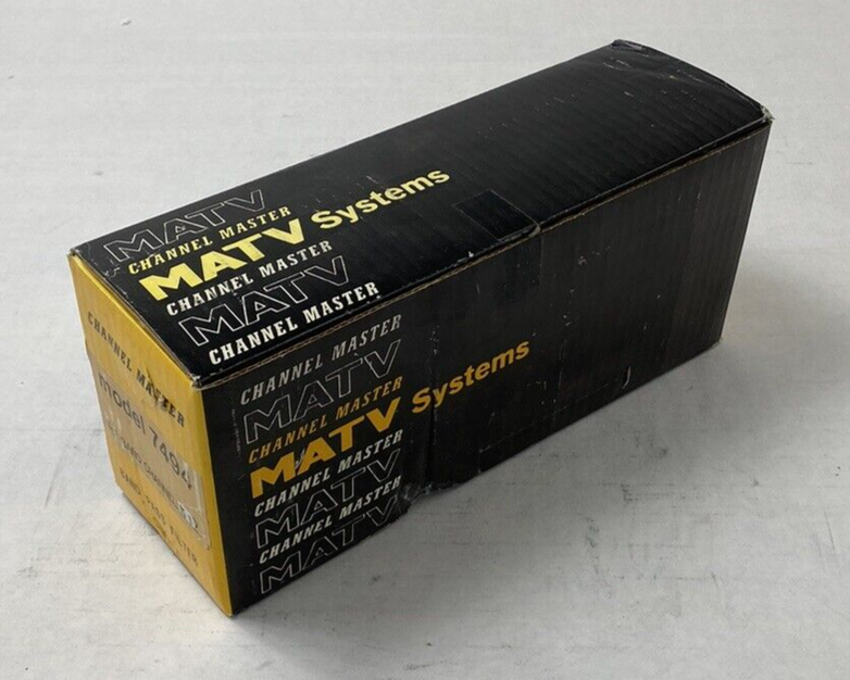 Channel Master MATV Systems Model 7494 Band Pass Filter UHF Band Channel 51