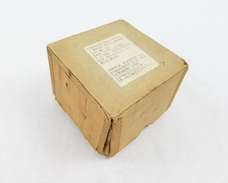 GE U.S.N Type CG-22066 DC Milliamperes 8D041