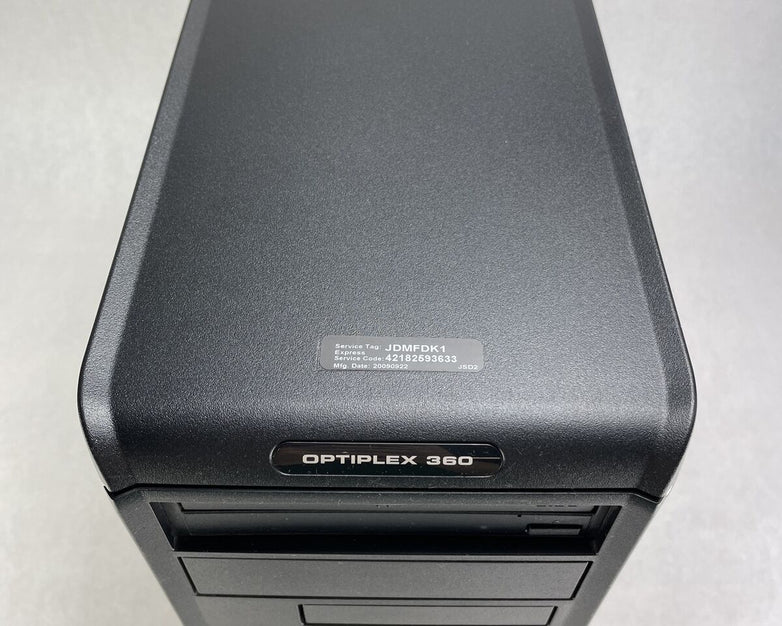 Dell Optiplex 360 MT Intel Core 2 Duo E7400 2.8GHz 4GB RAM No HDD No OS