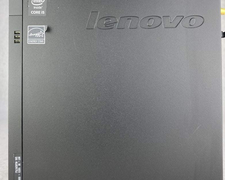 Lenovo ThinkCentre M83 Micro Quad Core i5-4590T 2.0GHz 8GB RAM WiFi No AC HDD OS