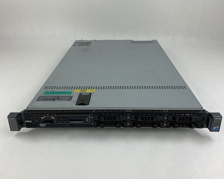 Dell PowerEdge R610 Server 1x Xeon E5520 2.27 GHz 16 GB RAM No HDD No OS