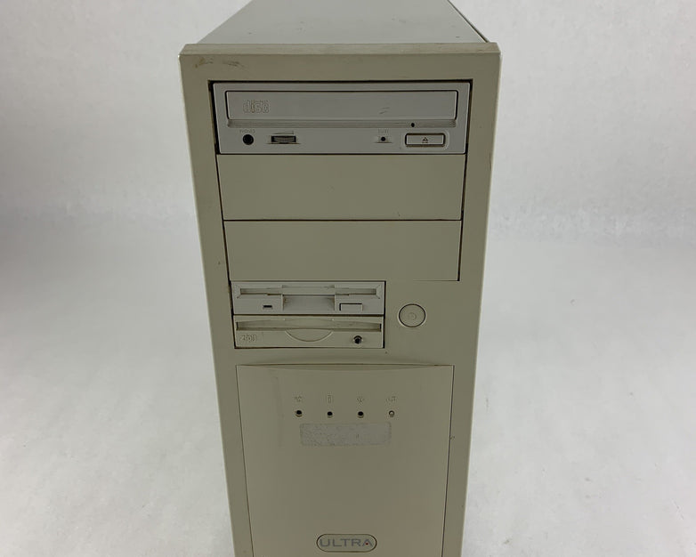 Ultra GG-EM-41130 Retro Computer Desktop Barebones w/ SPI-235HP Power Supply