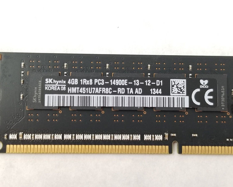 3x4GB 12GB Apple Mac Pro SKHynix PC3-14900E DDR3 ECC Server RAM HMT451U7AFR8C-RD