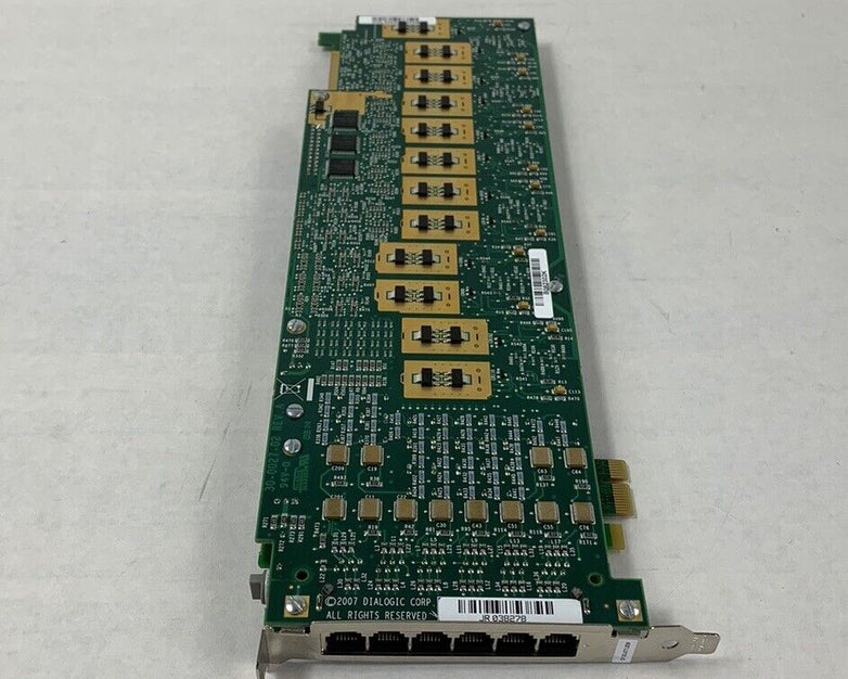 Dialogic Card Analog Telcom Fax PCIe D/120JCT-LSE 12-Port A00-0318JP