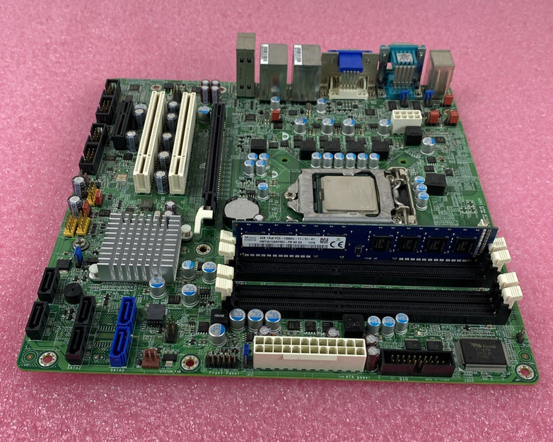 DFI MB331 Motherboard Intel Core i3-2100 3.1 GHz 4 GB RAM w/ Shield