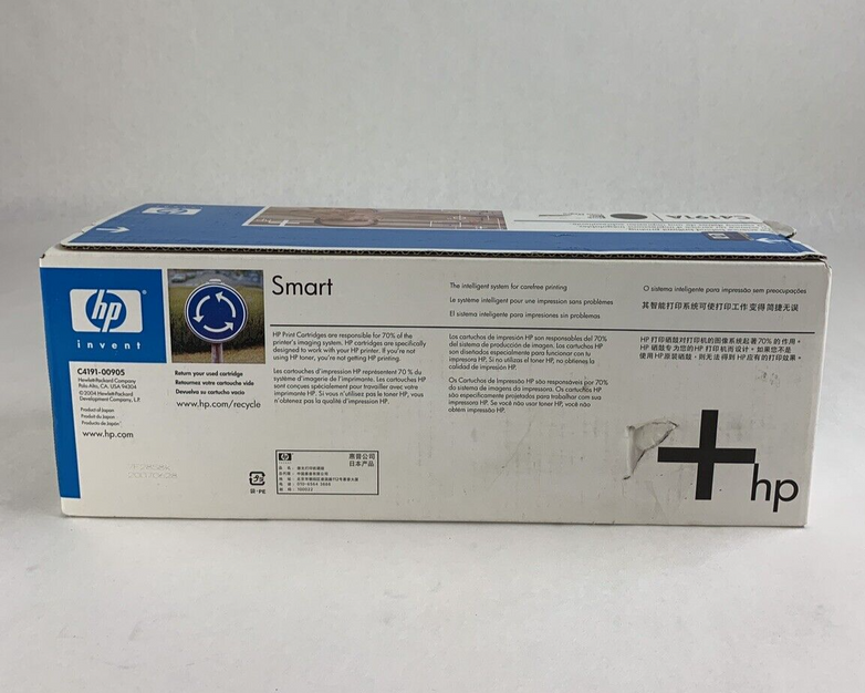 New Sealed OEM HP C4191A Black Laserjet Toner Print Cartridge