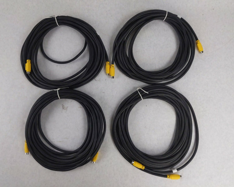 VS4000 Monitor Cables Lot of 9 2215-10305-001 1x VGA, 4x Composite, 4x S-Video