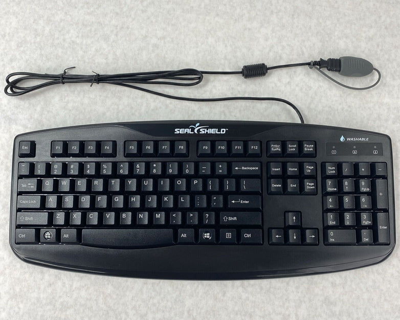 Seal Shield STK503 USB Wired Medical Grade Keyboard US English BLK