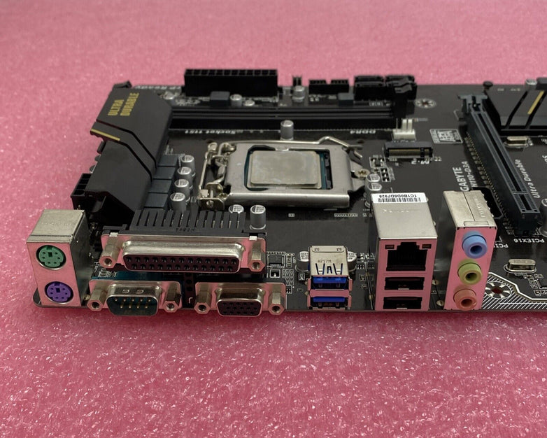 Gigabyte H110-D3A Motherboard Pentium C4400 3.3GHz No RAM No Shield
