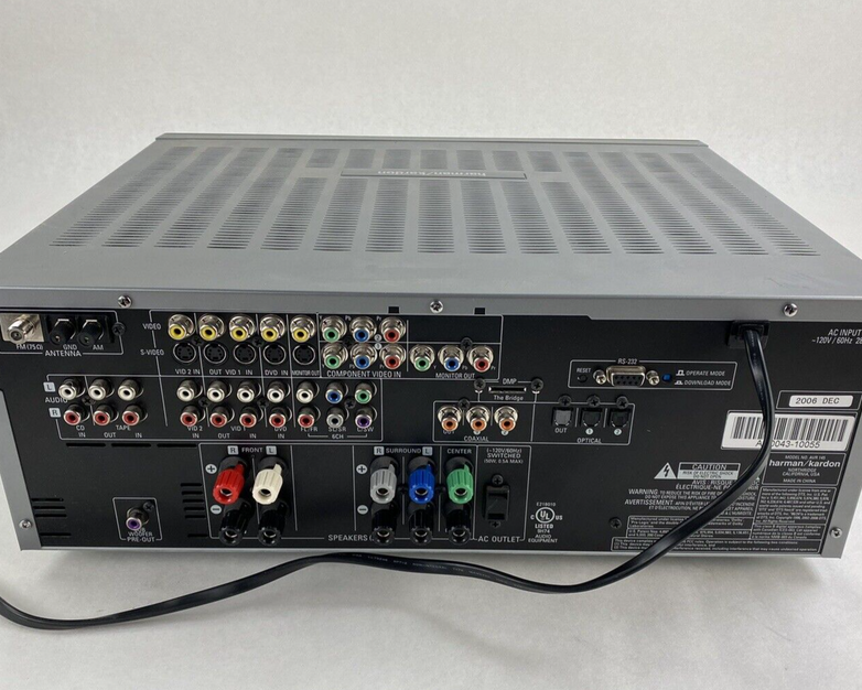 For Parts or Repair Harman Kardon AVR 145 AV Surround Receiver No Remote