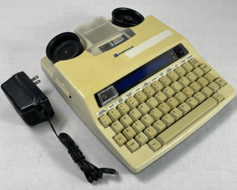 Ameriphone Dialogue TTY III Hearing Impaired Text Printer w/ AC Adapter