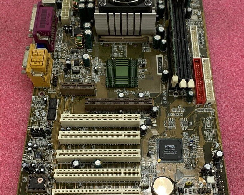 VIA VT 8363-686A Motherboard AMD Duron 800MHz 256MB RAM w/Shield