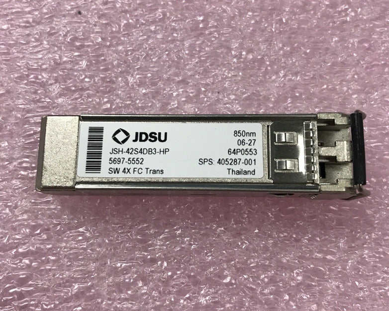 Lot of 5 JDSU JSH-42S4DB3-HP 5697-5552 SW 4X FC TRANS 850NM 64P0553 405287-001