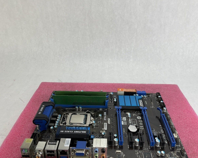 MSI MS-7752 Motherboard Intel Core i5-3470 3.2GHz 8GB RAM w/Shield