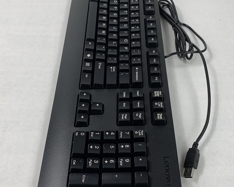 Lenovo SK-8827 USB Wired Keyboard (Lot of 2)