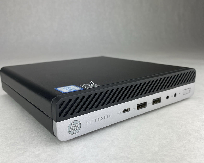 HP EliteDesk 800 G3 Mini Quad Core i5-7500T 2.70GHz 1X8GB RAM WiFi No AC HDD OS