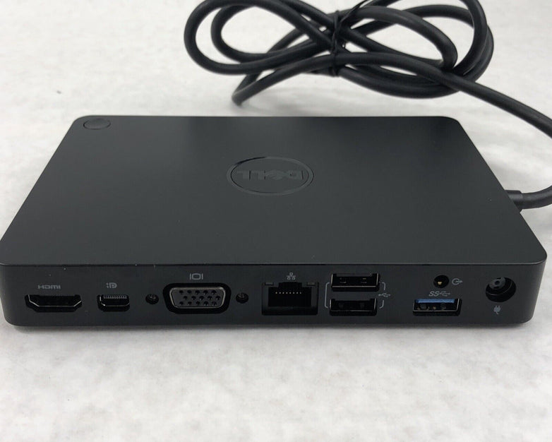 Dell 5FDDV HDMI VGA Mini Display Port USB 3.0 USB-C Thunderbolt Docking Station