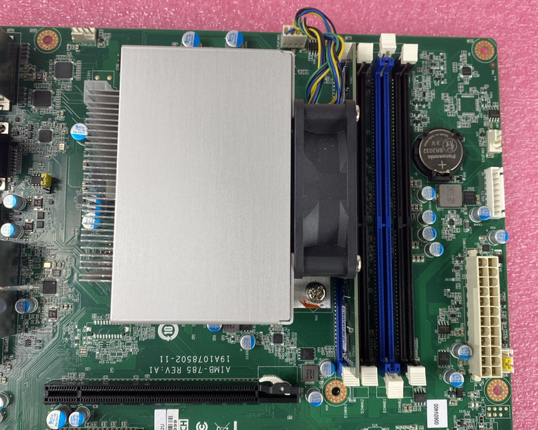 Advantech AIMB-785 Motherboard Intel Core i7-7700 3.60GHz 8GB RAM w/ Shield