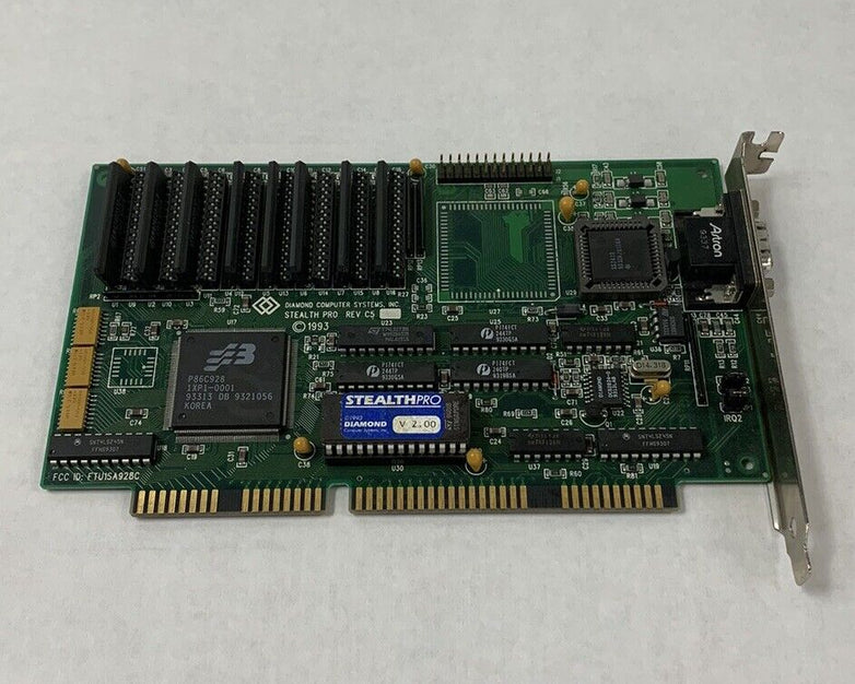 Diamond Stealth Pro S3 P86C928 ISA VGA Graphics Card