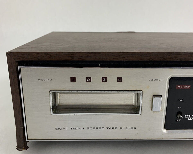Zenith F680W Stereo 8 Eight Track Player Digilite Receiver For Parts and Repair