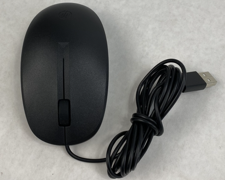 Lot of 3 HP 125 TPA-P001M USB Wired Mouse Tested