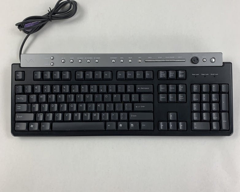 Sony PCVA-KB7P/U VAIO Multimedia Keyboard Tested Vintage