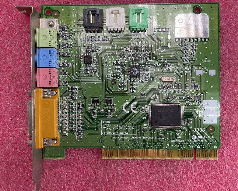Creative Technology CT5803 PCI Audio Card