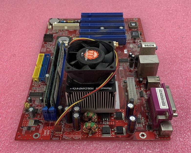VIA KT600-8237 Motherboard AMD Athlon 1.1GHz 1GB RAM No Shield