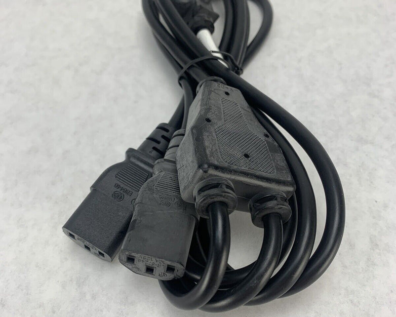 Startech 6ft Standard Y Computer Power Cord NEMA 5-15P to 2xC13 / PXT101Y