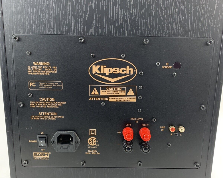 Klipsch RW-10D 120V Digitally Controlled Sub Woofer Tested No Rubber On Feet