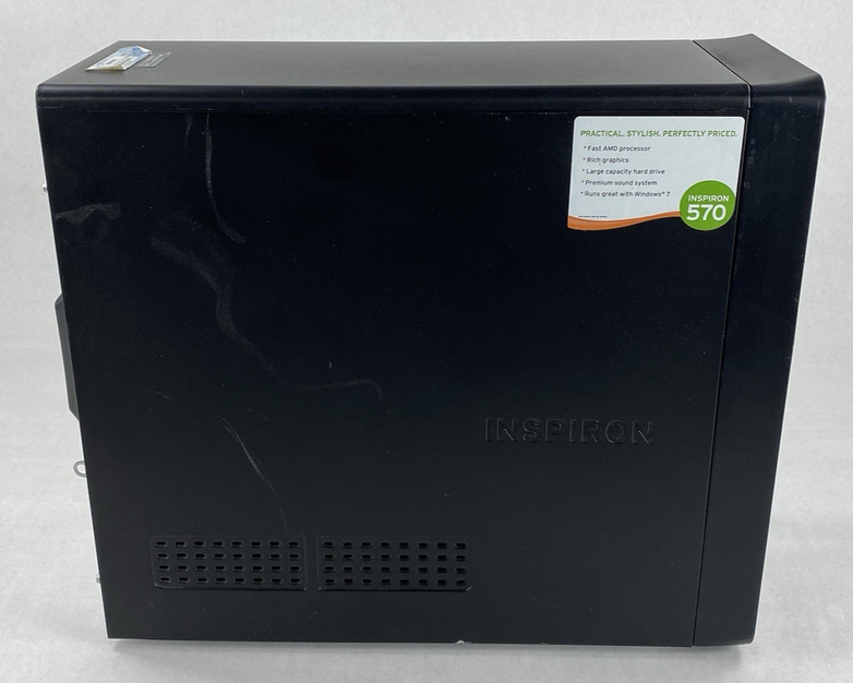 Dell Inspiron 570 MT AMD Athlon 2 x2 250 3.00GHz 8GB RAM No HDD No OS