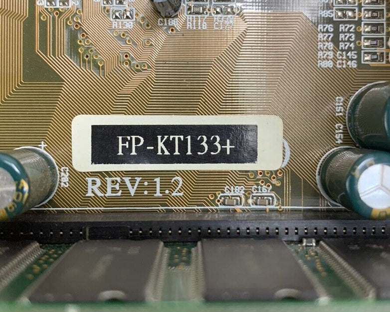 VIA VT 8363-686A Motherboard AMD Duron 800MHz 256MB RAM w/Shield