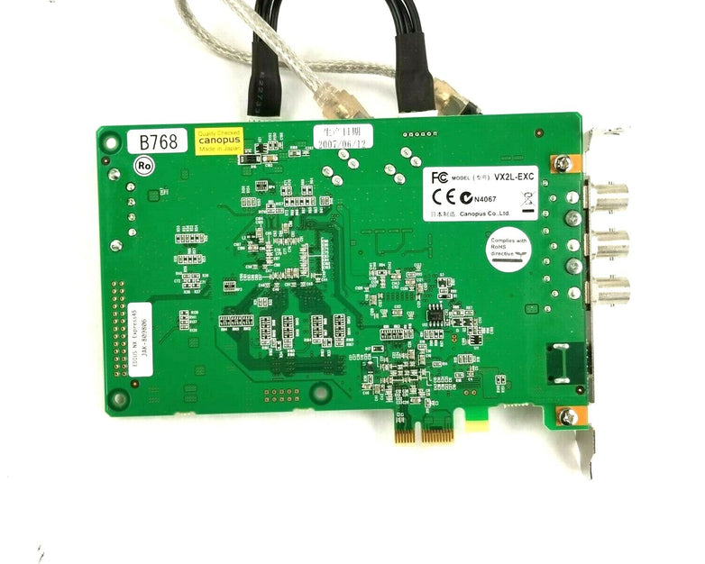 Canopus NHX-E2 PCI-E Non-Linear Editing Card with NHX-E1