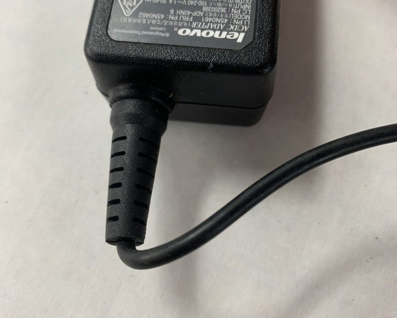 Lot of 5 Lenovo ADP-40NH B AC Power Adapter Charger