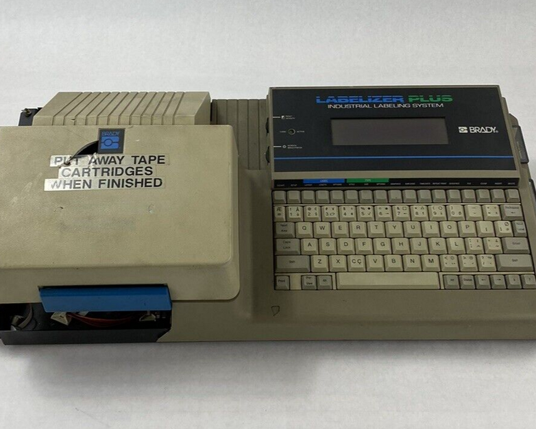 Brady Labelizer Plus Label and Sign Maker M No Power Cord For Parts or Repair