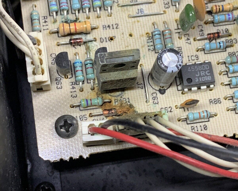 Bogen TPU-250 250 Watt Amplifier Amp Power Tested No Output For Parts and Repair