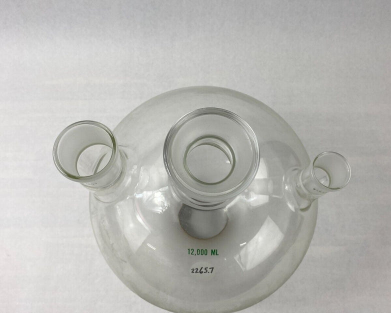 12000ml 12 Liter 3 Neck Round Flask Vessel 29/42 45/50