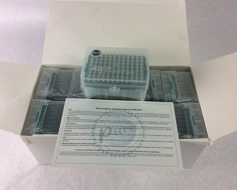 Lot of 960 Rainin 2769-HR 200uL ART SoftFit-L Pipette Tips