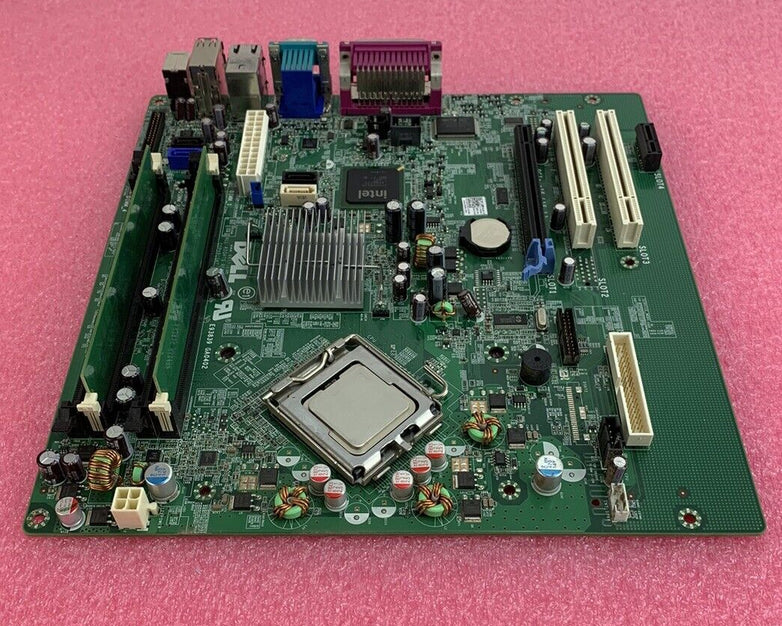 Dell OG214D Motherboard Intel Core 2 Duo E8400 3.00GHz 2GB RAM No Shield