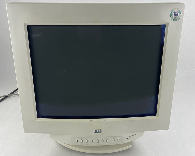 CTX Ultra Screen PR700 16" CRT Color VGA Tube Computer Monitor Retro Gaming