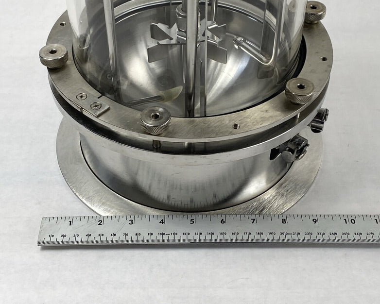 New Brunswick Scientific Q552700 5L Liter Glass Vessel Fermentor Bioreactor