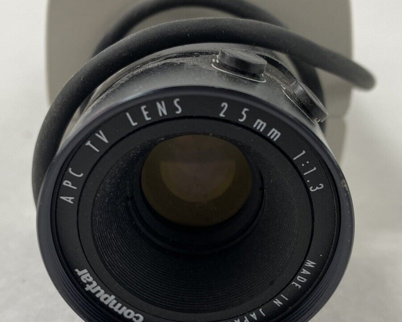 Diebold CCD Camera AC24V 49-008036-000A 25mm APC TV Lens For Parts or Repair